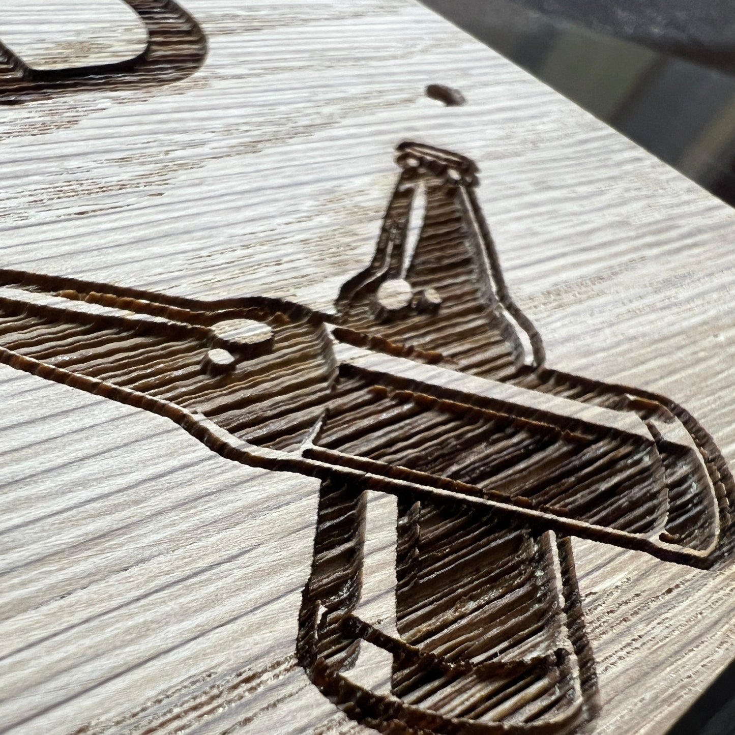 Solid Oak Plaque + Clipart