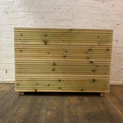 Tall Wooden Decking Planter – 88 × 35 × 63 cm