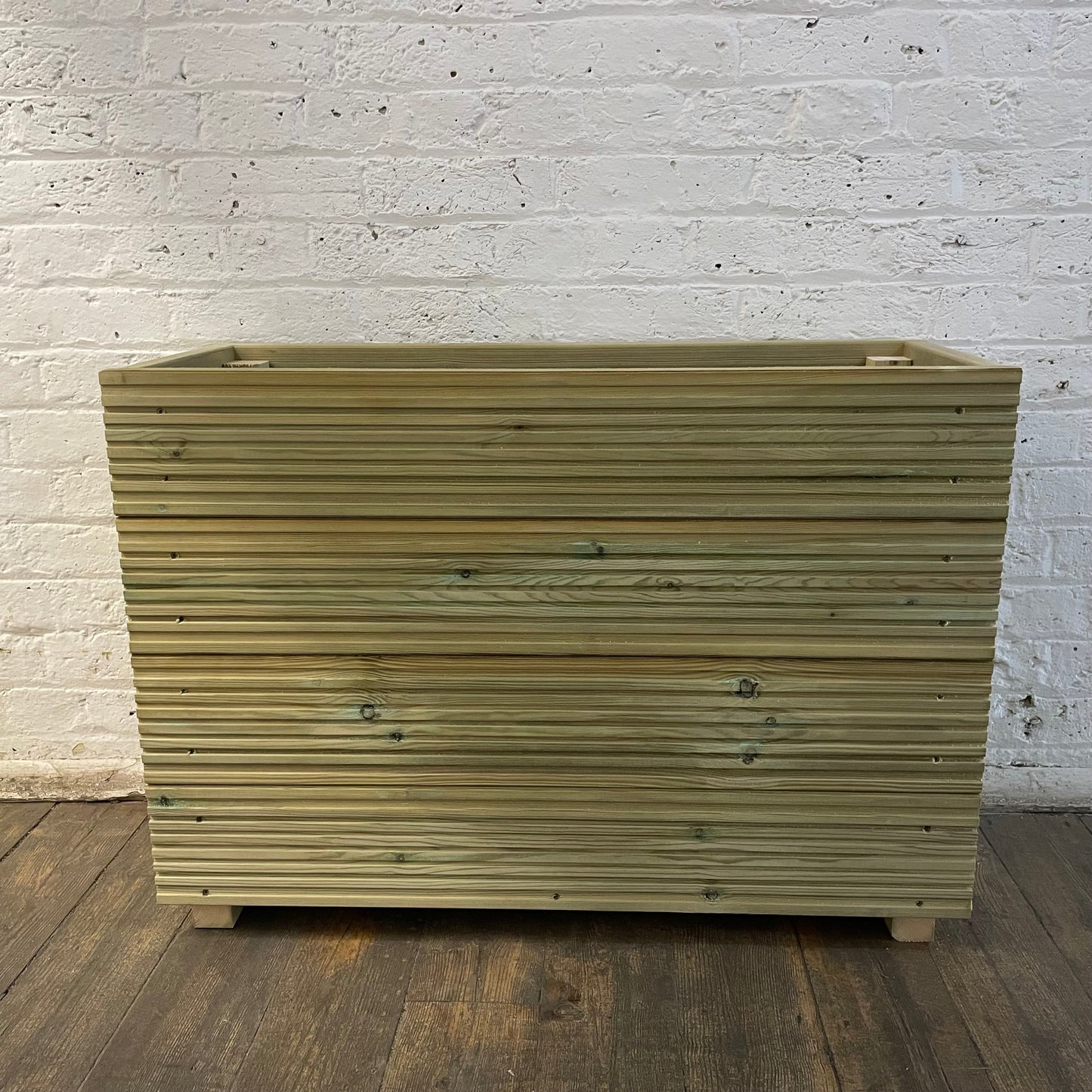 Tall Wooden Decking Planter – 88 × 35 × 63 cm