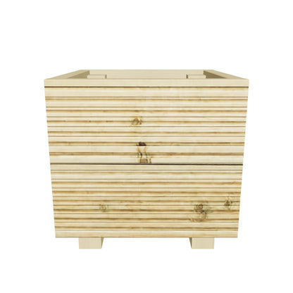 Interactive 3D model — 35 cm two board planter, 35 × 35 × 33 cm