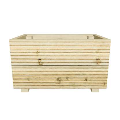 Interactive 3D model — 57 cm medium planter, 57 × 35 × 33 cm