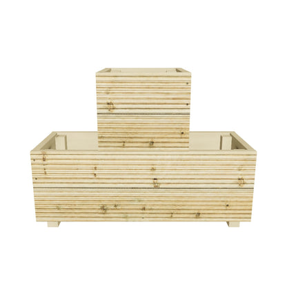 Interactive 3D model — 88 cm centre tier planter, 88 × 35 × 63 cm