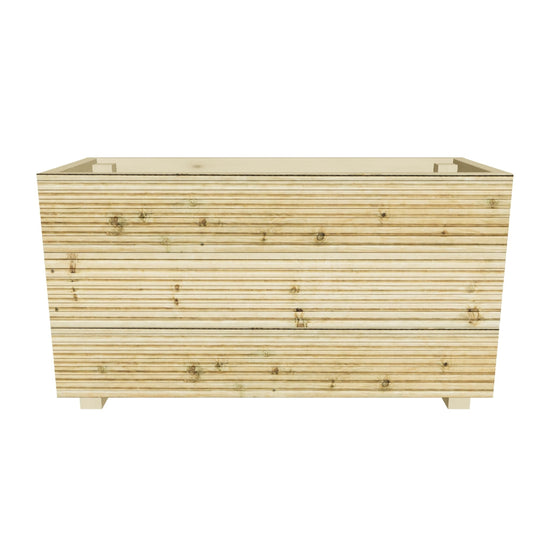 Interactive 3D model — 88 cm three board planter, 88 × 35 × 48 cm