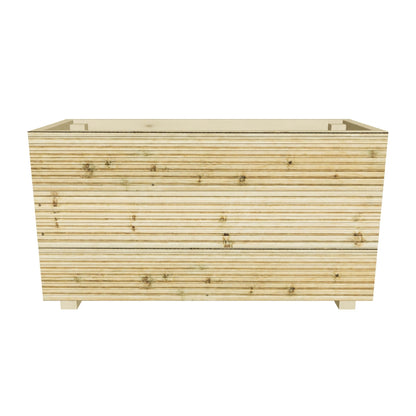 Interactive 3D model — 88 cm three board planter, 88 × 35 × 48 cm